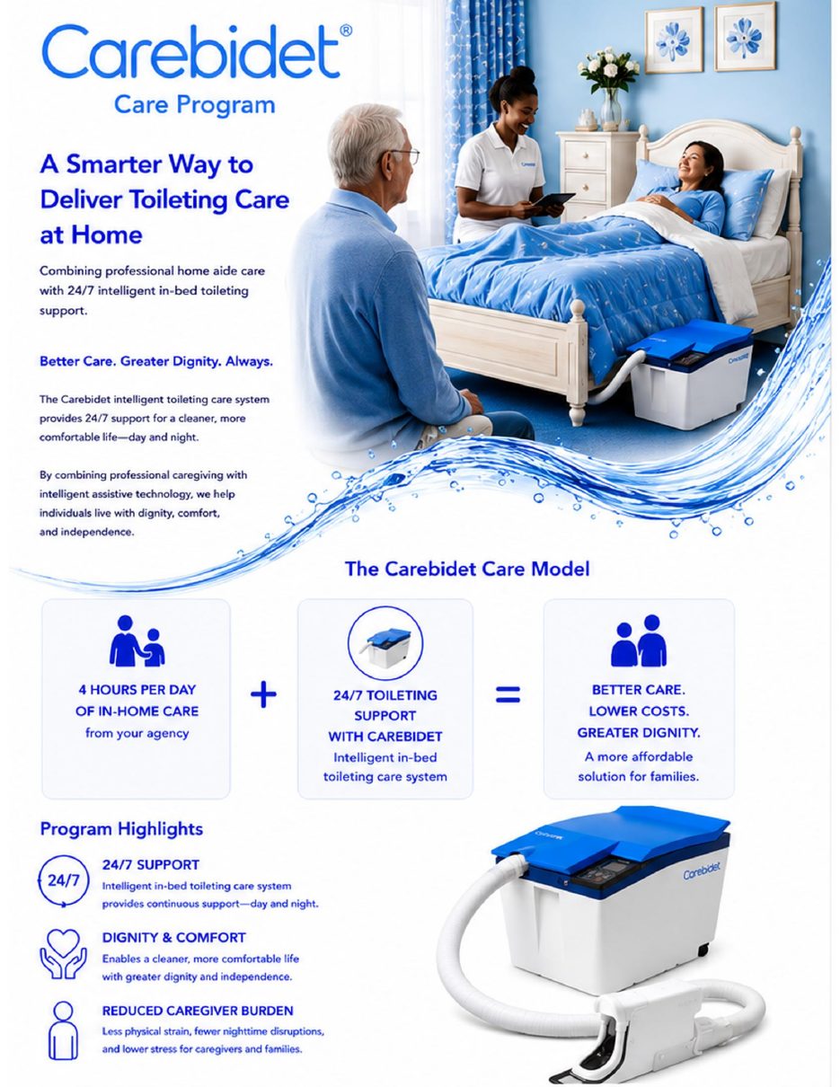 Agency Carebidet Care program flyer preview
